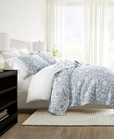 ienjoy Home Textured Floral Reversible 2-Pc. Quilt Set, Twin/Twin Xl
