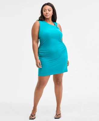 Bar Iii Trendy Plus Mini Tank Dress, Exclusively at Macy's