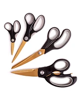 BergHOFF Essential 6-Piece Gold Scissors and Cutting Board Set