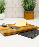 BergHOFF Aaron Probyn 5-Piece Cheese Knife and Bamboo Board Set with Inserts