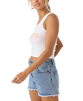 O'Neill Juniors' Seashells Scoop-Neck Tank Top