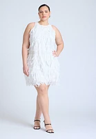 Eloquii Plus Size Mini Texture Dress