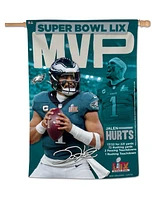 Wincraft Jalen Hurts Philadelphia Eagles Super Bowl Lix Mvp 28" x 40" Single-Sided Vertical Banner