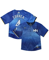 Nike Toddler Carlos Correa Royal Minnesota Twins 2024 City Connect Limited Jersey