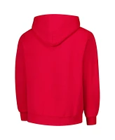 Champion Big Boys and Girls Red Wisconsin Badgers Campus Pullover Hoodie