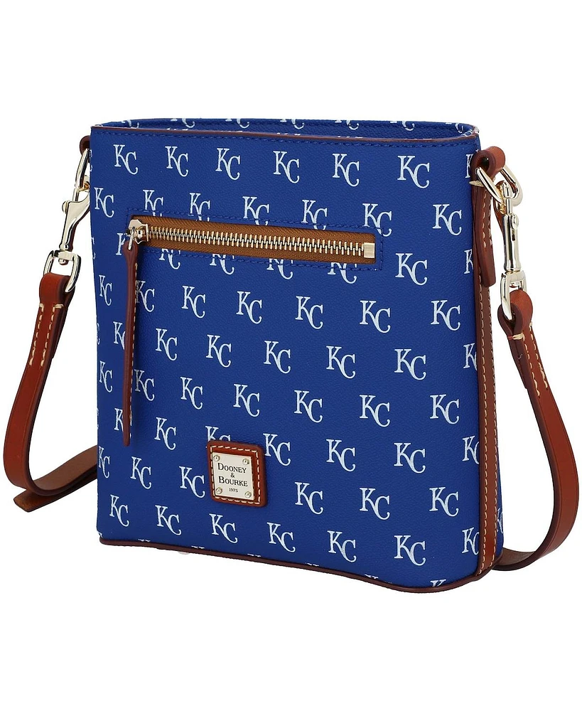 Dooney & Bourke Kansas City Royals Signature Small Zip Crossbody Handbag