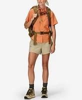 Marmot Women's Air Exchange Upf 40 Camp Novelty Short Sleeve Collar Shirt