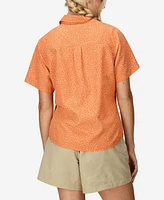 Marmot Women's Air Exchange Upf 40 Camp Novelty Short Sleeve Collar Shirt
