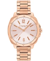 Coach Women's Kitt Rose Gold Stainless Steel Bracelet Watch, 34mm