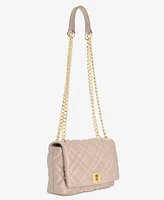 I.n.c. International Concepts Small Ajae Pearlized Quilted Crossbody, Exclusively at Macy's
