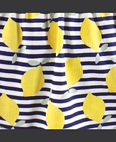 Touched by Nature Big Girls Youth Organic Cotton Short-Sleeve Dresses 2pk, Lemons