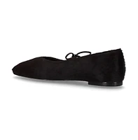 Sway Soft Brown Leather Ballet Flats