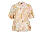 City Chic Plus Surface Level Shirt