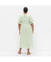 City Chic Plus Valley Maxi Dress