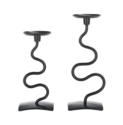 Nisi Candlestick Set Of 2