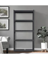 72"H 5 Tier Metal Shelves for Storage Garage Shelving 2000LBS Heavy Duty Storage Shelves Adjustable Garage Shelf Industrial Shelving Unit Storage Util