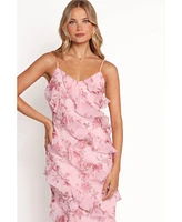 Petal and Pup Women's Ciao Ruffles Maxi Dress