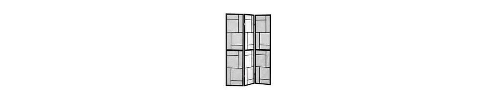 Wooden 3-Panel Folding Screen – Modern Design for Home & Office