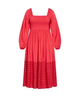 City Chic Plus Kaya Dress