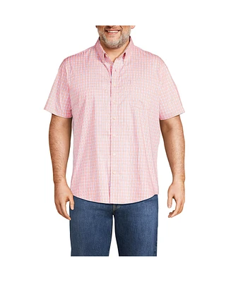 Lands' End Men's Short Sleeve Travel Kit Shirt