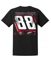 Jr Motorsports Official Team Apparel Men's Black Connor Zilisch Lifestyle T-Shirt