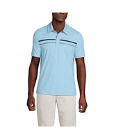 Lands' End Men's Short Sleeve Performance Snap Polo