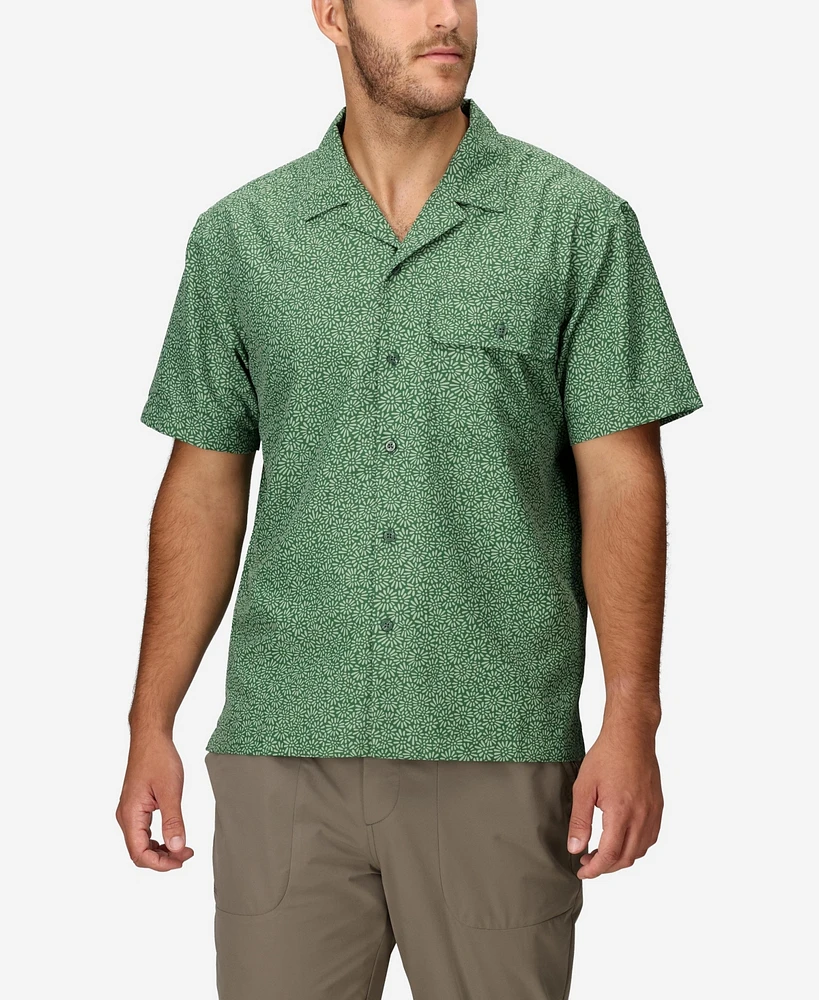 Marmot Men's AirExchange Ultraviolet Protection Factor 40 Camp Novelty Short Sleeve Shirt