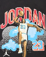 Jordan Big Boys Short-Sleeve Pixel Graphic T-Shirt