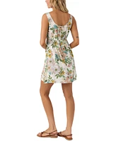 O'Neill Juniors' Korie Floral-Print Sleeveless Mini Dress