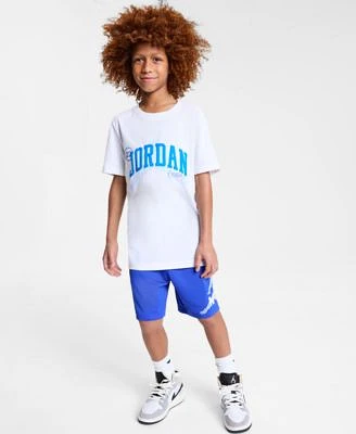 Jordan 1984 Jumpman Graphic T Shirt Mesh Shorts