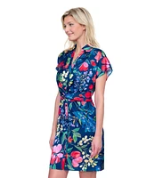 Gottex Women's Garden Dream Button-Down Shirt Dress Cover-Up