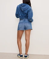 Good American Women's Jeanius 90s Cotton Shorts