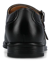 Vance Co. Men's Dillon Comfort Double Monk Strap Dress Shoe