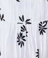 On 34th Women's Cotton Gauze Tiered Midi Skirt, Exclusively at Macy's