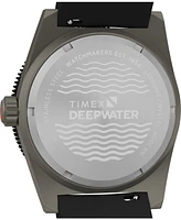 Timex Men's Analog Rubber Strap Watch