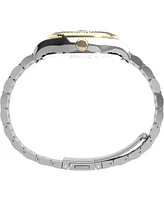 Timex Women's Analog Two-Tone Stainless Steel Watch, 34mm