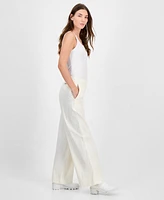 Boss Orange Women's High-Rise Wide-Leg Pants
