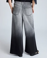 Kenneth Cole Women's Ombre Wide-Leg Jeans