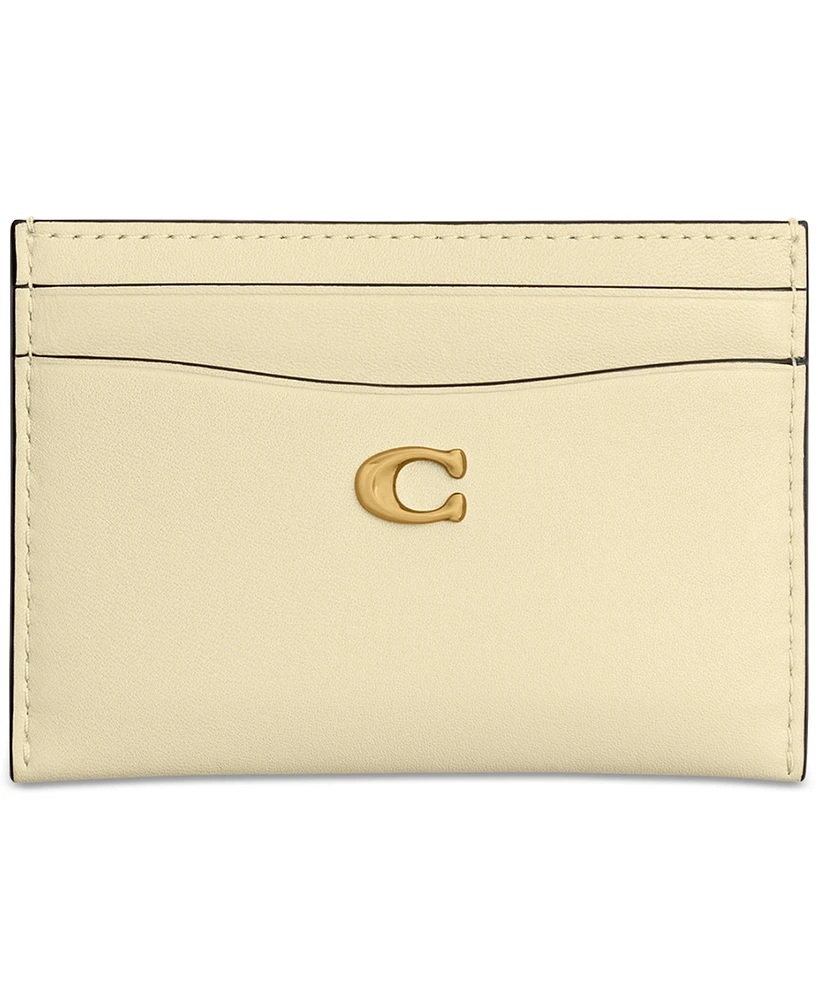 Coach Leather Card Case