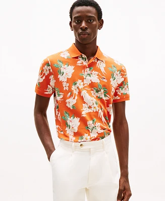 Tommy Hilfiger Men's Tropical Floral-Print Polo Shirt