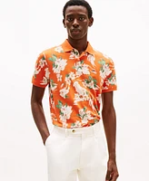 Tommy Hilfiger Men's Tropical Floral-Print Polo Shirt