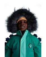 Roarsome Little Girls Spike the Dinosaur Ski Jacket