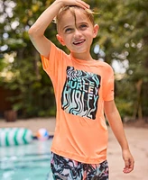 Hurley Little Boys Palm Beach Swim Top & Shorts, 2 Piece Set