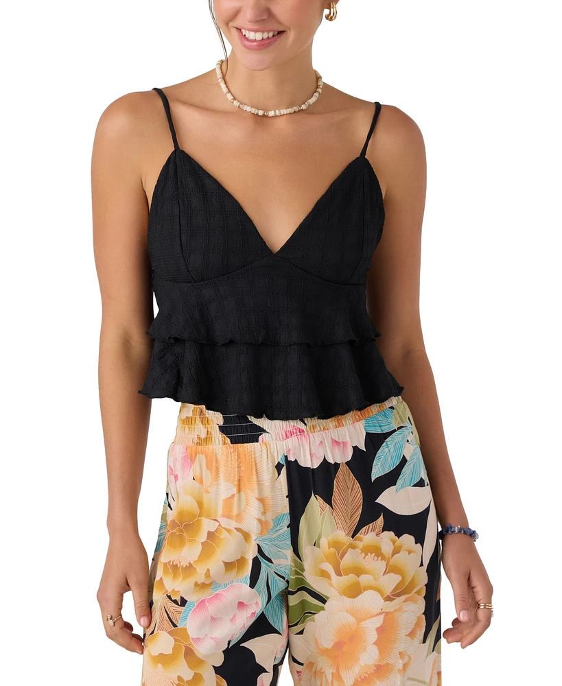 O'Neill Juniors' Chloey Sleeveless Flowy Tank Top