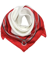 Lauren Ralph Lauren Chain Border Square Scarf
