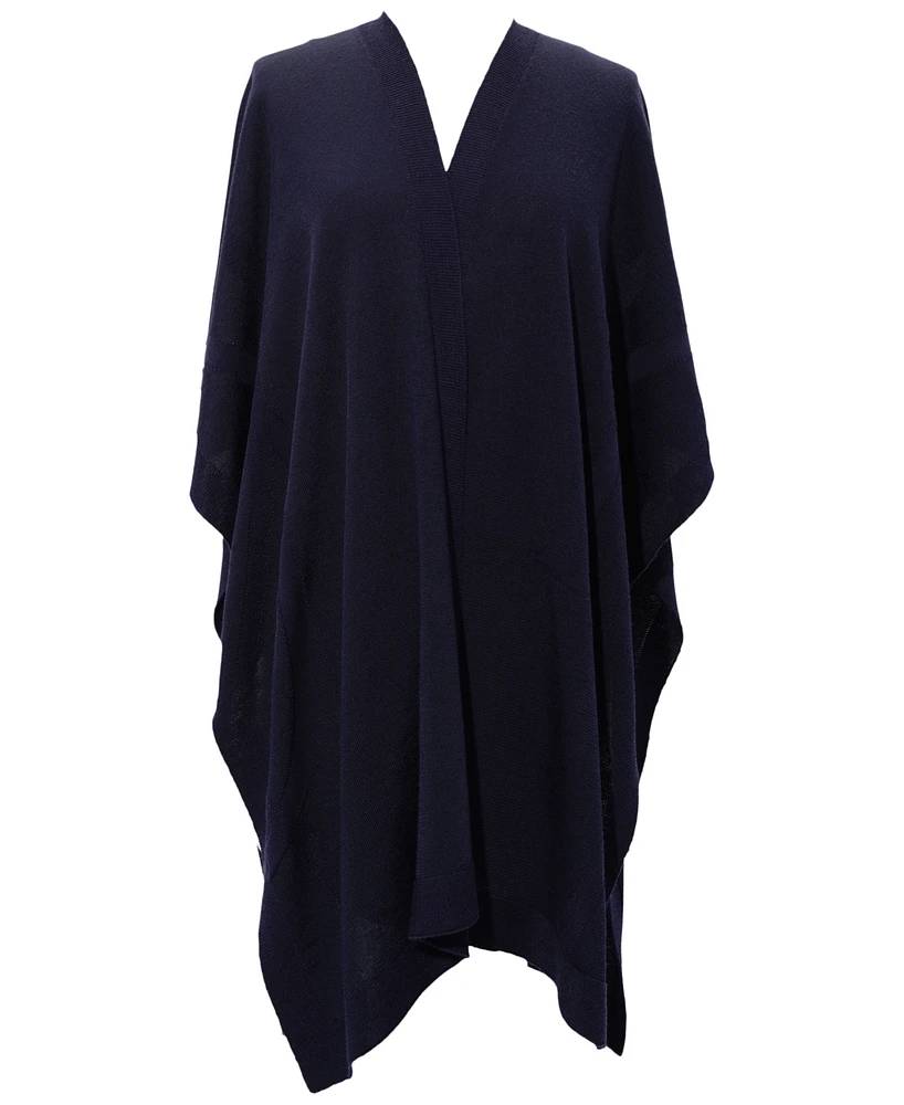Lauren Ralph Textured Knit Ruana