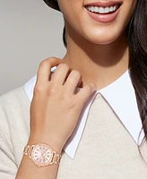 Coach Women's Kitt Rose Gold Stainless Steel Bracelet Watch, 34mm