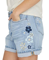 Driftwood Women's Aria Cuffed Relaxed Jean Shorts