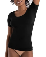 Shapermint Essentials Women's Scoop Neck Shaping T-Shirt 48001