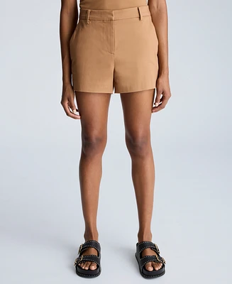 Kenneth Cole Women's Flat-Front Shorts